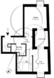 Grundriss Souterrain - Neubau-Highlight: 3-Zimmer-Maisonettewohnung mit Süd-Terrasse!