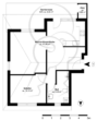 Grundriss - Wohnen im Neubau mit Aufzug: 2-Zimmer-Wohnung mit sonniger Dachterrasse!