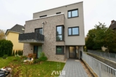 Hausansicht (Straße) - Lichtdurchflutete, moderne Wohnung mit ruhigem Süd-West-Balkon und Tiefgaragenstellplatz!