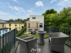 Balkon - Lichtdurchflutete, moderne Wohnung mit ruhigem Süd-West-Balkon und Tiefgaragenstellplatz!