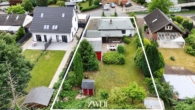 Luftbild - Vor den Toren Hamburgs: Baugrundstück mit Potential für ein Doppelhaus!