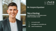 Ihr Ansprechpartner - Perfekt für Singles: 1-Zimmer-Neubauwohnung mit Süd-Terrasse!