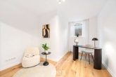 Arbeitszimmer (Souterrain) - Zwei Ebenen für die ganze Familie: Neubau-Gartenwohnung in Hamburg-Alsterdorf!