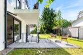 Terrasse - Zwei Ebenen für die ganze Familie: Neubau-Gartenwohnung in Hamburg-Alsterdorf!
