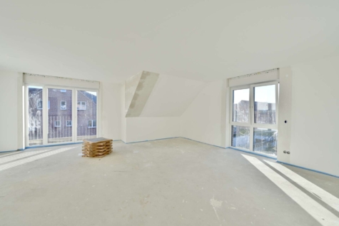 Einzug ab April: Helle Neubauwohnung in der Endetage mit Süd-Balkon und viel Platz!, 21271 Hanstedt, Etagenwohnung