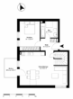 Grundriss Obergeschoss - Moderne Maisonette-Wohnung mit West-Balkon!