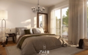 Schlafzimmer - Top geschnitten: 2-Zimmer-Neubauwohnung im 2. OG mit Süd-Balkon!