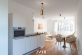 Wohn-/Koch-/Essbereich - Oben angekommen: Modernes Penthouse mit Aufzug & großzügiger Dachterrasse – Erstbezug!