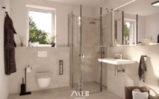 Badezimmer - Sonnige 2-Zimmer-Neubauwohnung mit Süd-Balkon und Stellplatz!