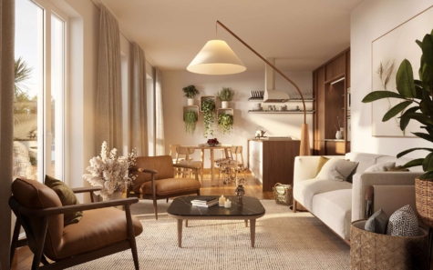 Stadtleben genießen: 2-Zimmer-Neubauwohnung mit Süd-Balkon im 1. OG!, 22527 Hamburg, Etagenwohnung