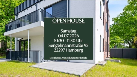 Stadtwohnung im XL-Format: Zwei Ebenen, eigener Garten, sofort bezugsbereit!, 22297 Hamburg, Erdgeschosswohnung